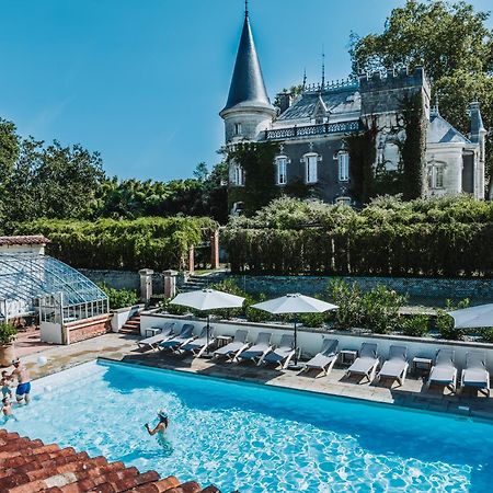 Chateau Belle Epoque - Chambres D'Hotes & Gites Linxe Esterno foto