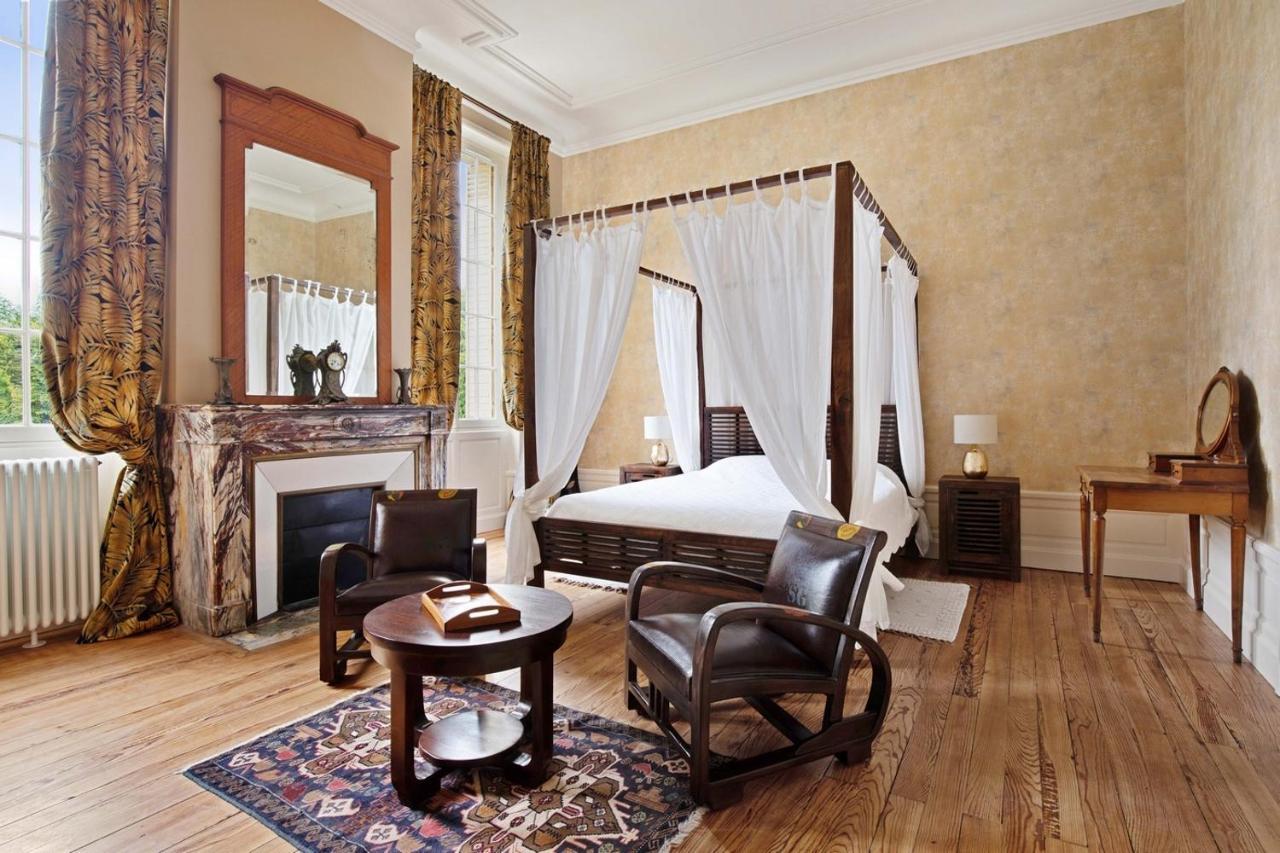 Chateau Belle Epoque - Chambres D'Hotes & Gites Linxe Esterno foto