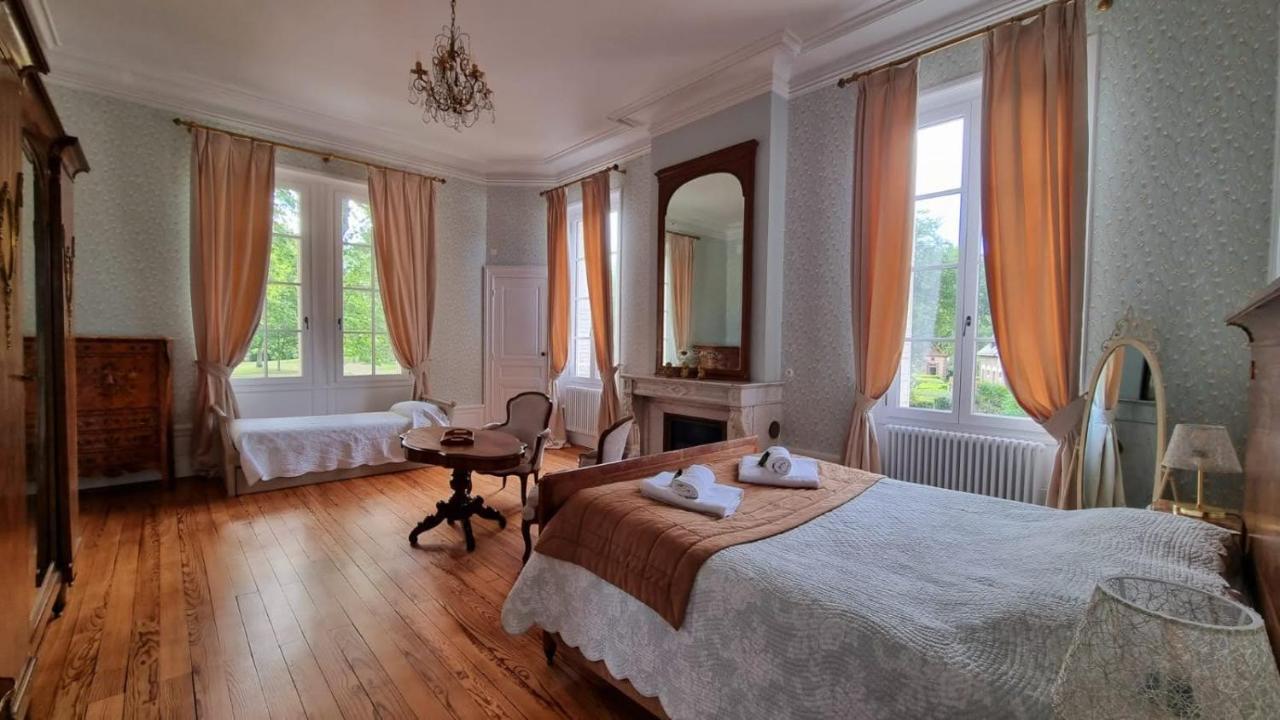 Chateau Belle Epoque - Chambres D'Hotes & Gites Linxe Esterno foto