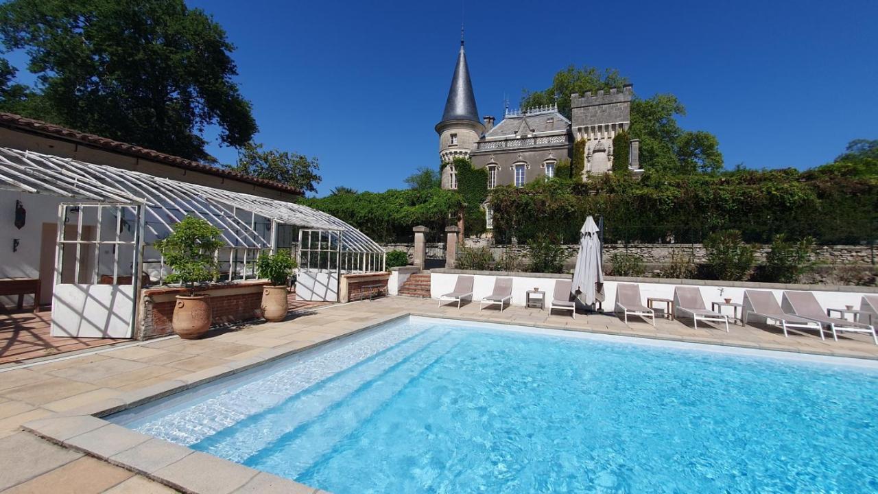 Chateau Belle Epoque - Chambres D'Hotes & Gites Linxe Esterno foto
