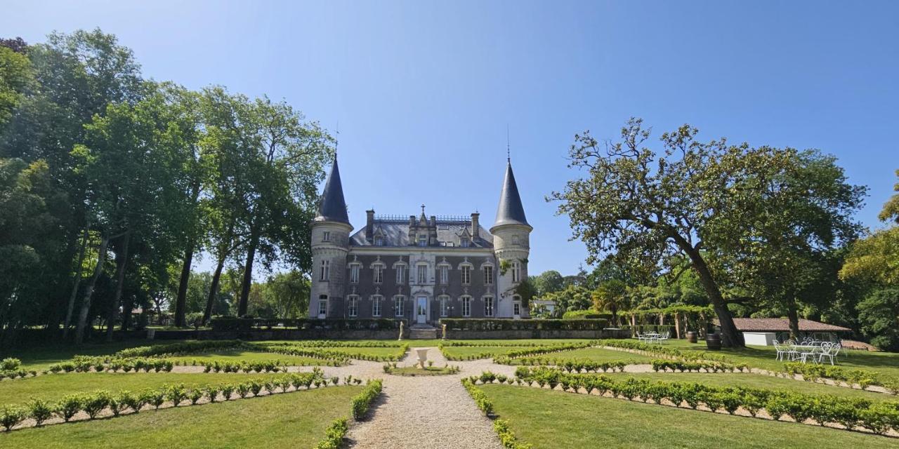 Chateau Belle Epoque - Chambres D'Hotes & Gites Linxe Esterno foto